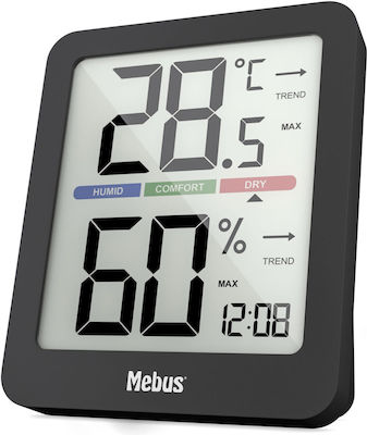 Mebus Thermometer & Hygrometer Tabletop