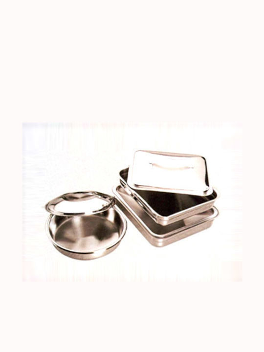 Cook-Shop Backform mit Deckel aus Rostfreiem Stahl