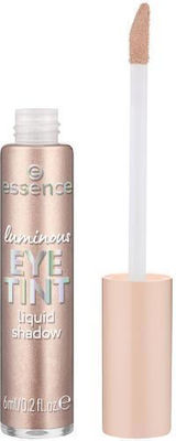 Essence Luminous Eye Tint Σκιά Ματιών σε Υγρή Μορφή 03 Shimmering Taupe 6ml