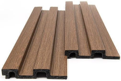 3D Wandpaneele Schaumstoff Verschraubt / mit Kleber Classic Oak Braun 290x12.2cm