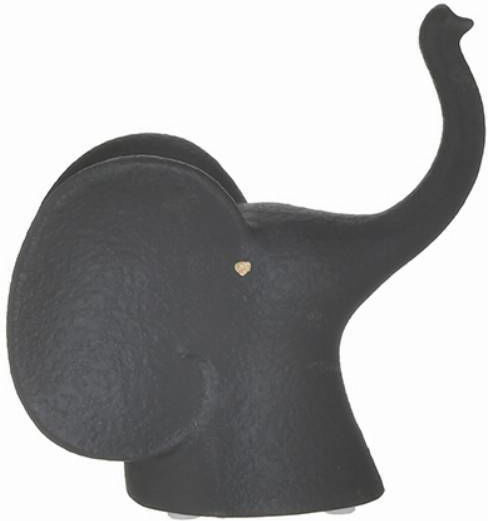 Inart Dekorativer Elefant aus Keramik 14x8x15cm 1Stück Inart Dekorativer Elefant aus Keramik 14x8x15cm 1Stück