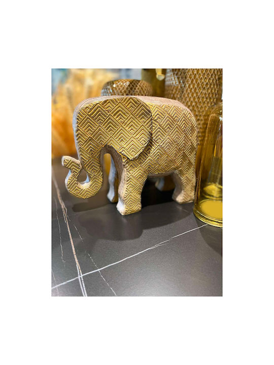 InTheBox Decorativ Elefant din Polirășină 24.5x11x17.8cm 1buc