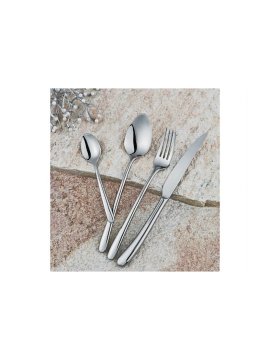 Amil Bestecke 72-Piece Stainless Steel 18/10 Silver Cutlery Set 6500