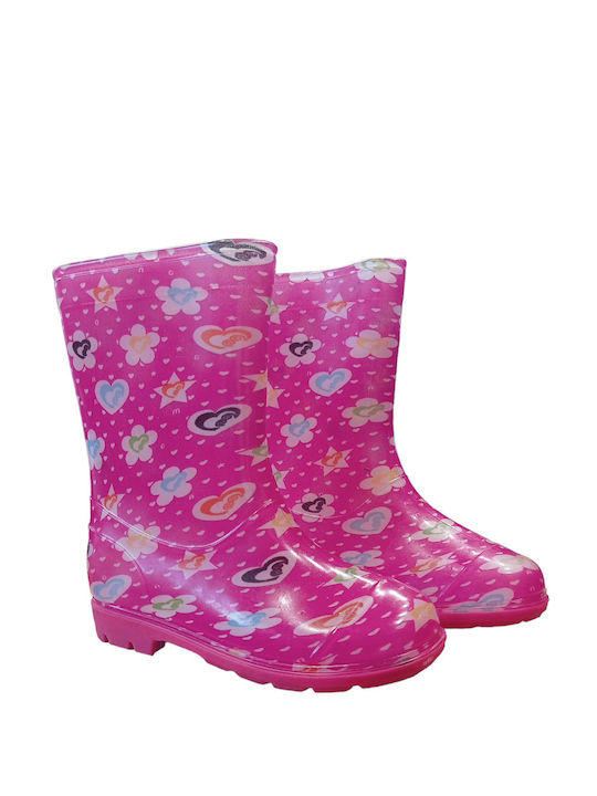 Buffalo Galoshes Girl Fuchsia - Fuchsia