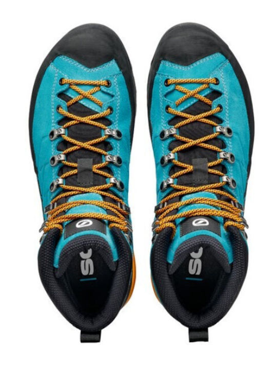 Scarpa Mescalito GTX Men's Hiking Boots Waterproof with Gore-Tex Membrane Blue