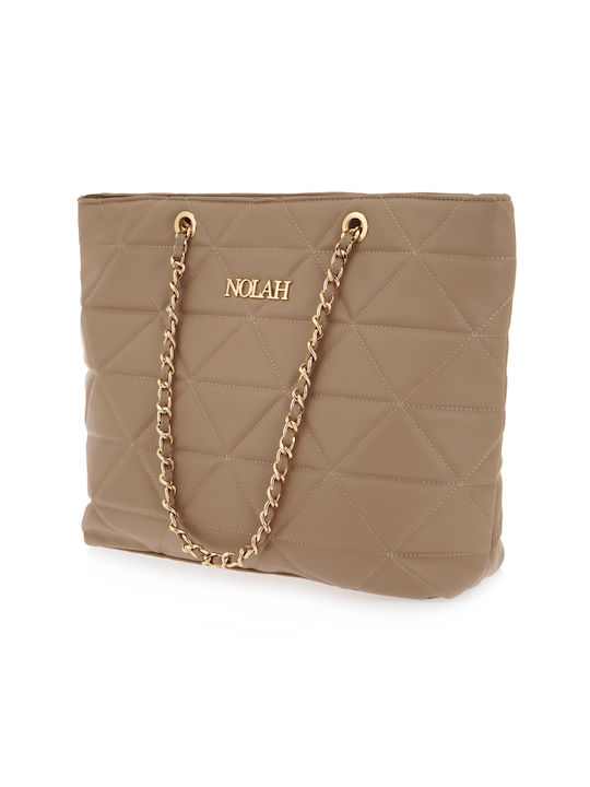 Nolah Claudia Damenhandtasche Camel CLAUDIA BEIGE