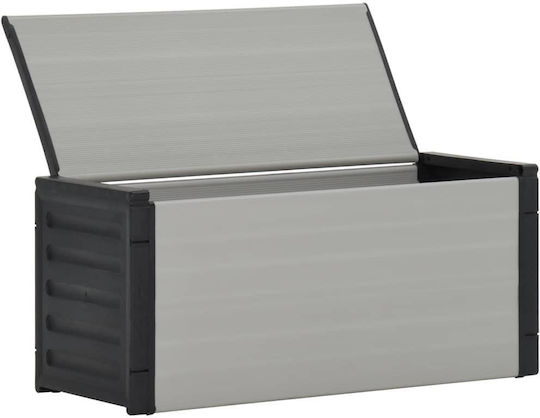 vidaXL Abfalleimer Abfall Kunststoff Gray 85x34x40cm 1Stück