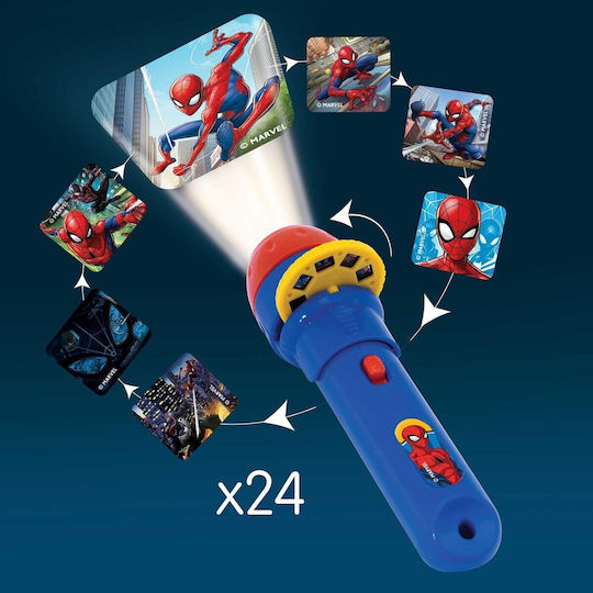 AS Projector Spiderman Προτζέκτορας Ιστοριών για 3+ Ετών