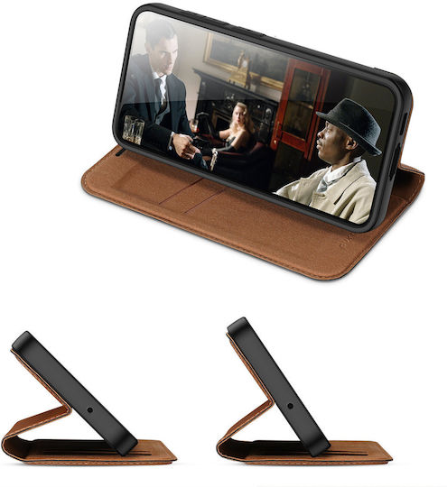 Dux Ducis Skin X2 Wallet Synthetic Leather Brown (Galaxy S23+)