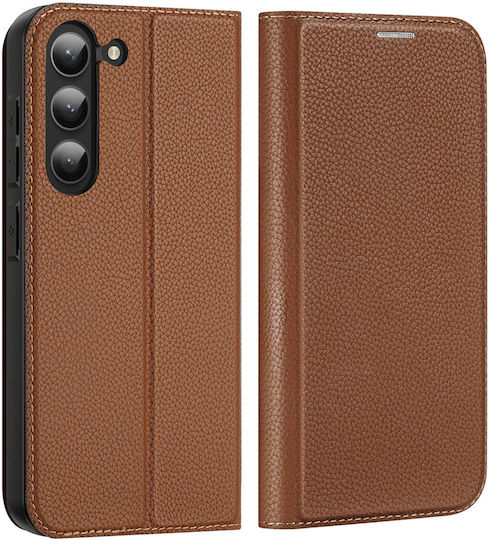 Dux Ducis Skin X2 Wallet Synthetic Leather Brown (Galaxy S23+)