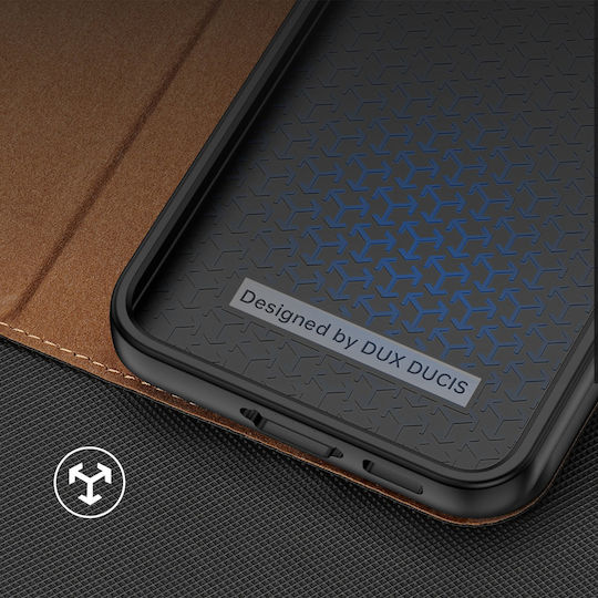 Dux Ducis Skin X2 Wallet Synthetic Leather Brown (Galaxy S23+)