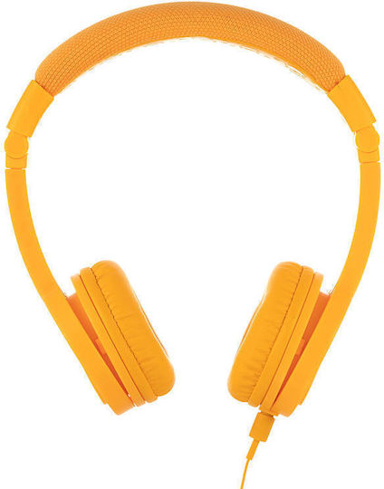 BuddyPhones Explore+ Жични On Ear Слушалки Жълти