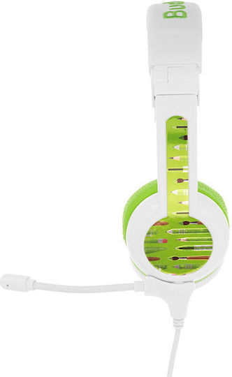 Onanoff BuddyPhones School Wired On Ear Headphones Green