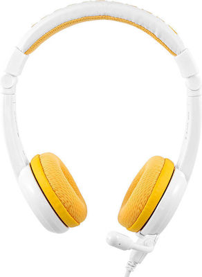 Onanoff BuddyPhones School Wireless/Wired On Ear Kids' Headphones Yeloα