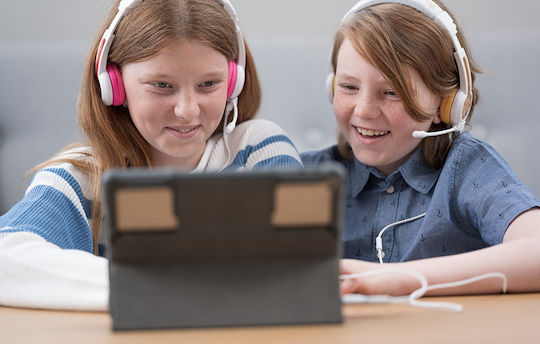 Onanoff BuddyPhones School Ενσύρματα Παιδικά On Ear Ακουστικά Φούξια