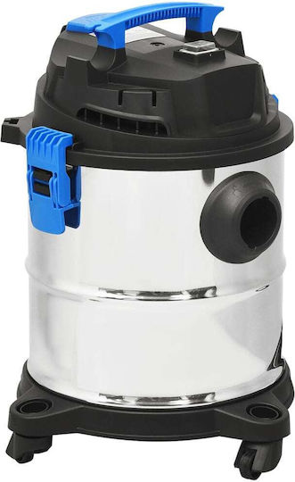 vidaXL Vacuum Wet / Dry 1200W with Stainless Bin 20lt
