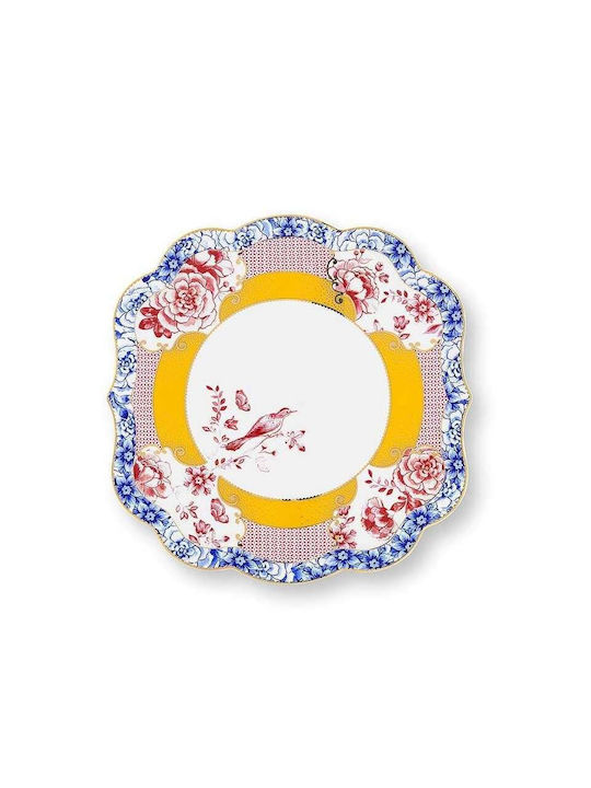 PiP Studio Multicolour Porcelain Pedestal Cake Stand 24x24cm