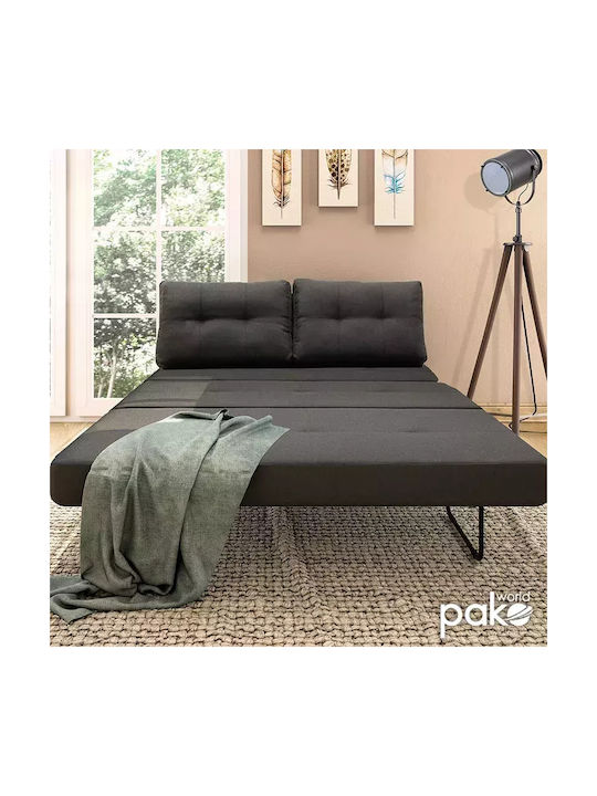 Fancy Διθέσιος Καναπές Κρεβάτι Ανθρακί 150x92x77εκ.