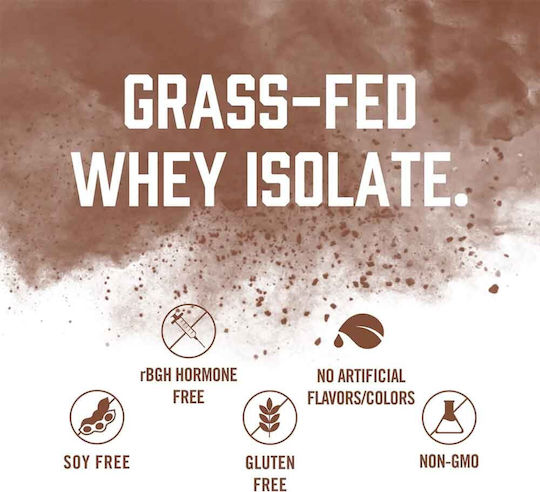 Biosteel Whey Protein Isolate Protein Molke Glutenfrei mit Geschmack Schokolade 816gr