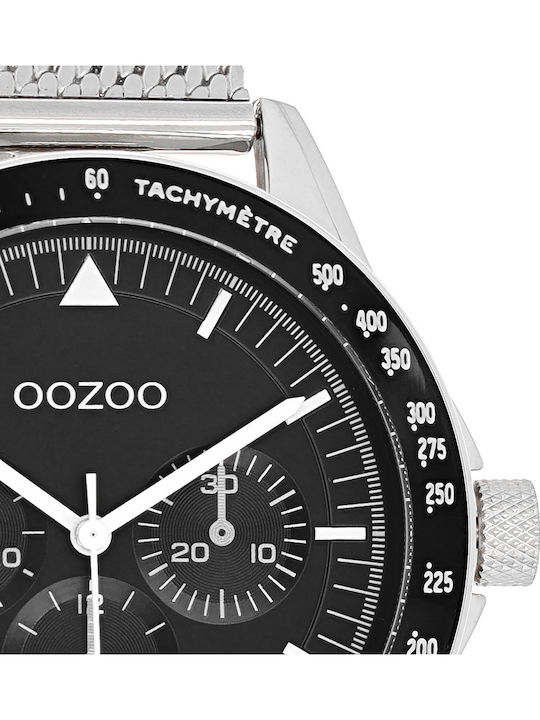 Oozoo Timepieces Ρολόι Μπαταρίας με Μεταλλικό Μπρασελέ Oozoo Timepieces Ρολόι Μπαταρίας με Μεταλλικό Μπρασελέ