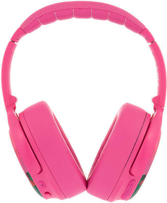 BuddyPhones Cosmos Plus Wireless Over Ear Gaming Headset with Connection Bluetooth Pink