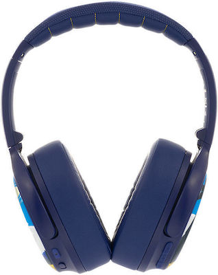 BuddyPhones Cosmos Plus Wireless Over Ear Gaming Headset with Connection Bluetooth Deep Blue