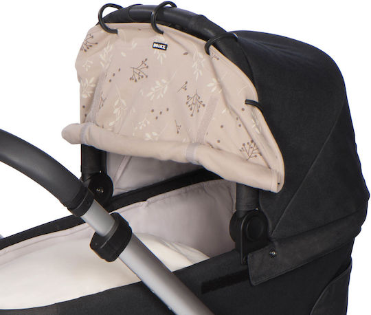 Dooky Sunshade Stroller Beige Romantic Leaves