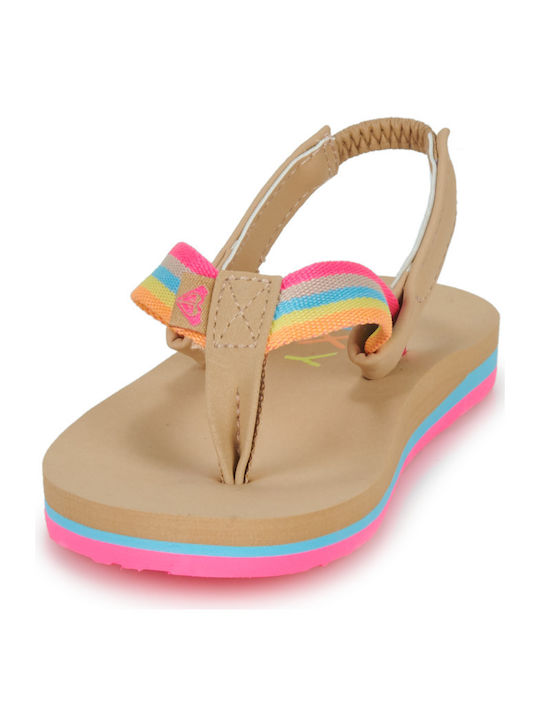 Παιδικές Σαγιονάρες Flip Flops Μπεζ Colbee