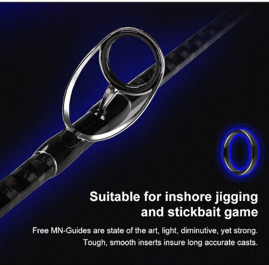 Noeby Legend6 Heavy Game Καλάμι Ψαρέματος για Shore Jigging 2.75m 160gr