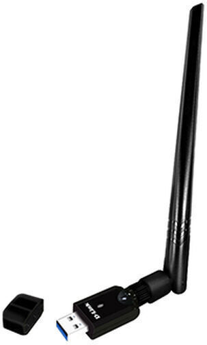 D-Link DWA-185 Adaptor Rețea USB cu Conexiune Wireless Wi-Fi 1200Mbps și Antenă Detașabilă