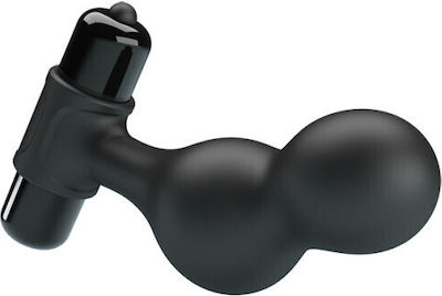 Mr. Play Anal Plug with Vibration Black BI-040133-MR 1pcs