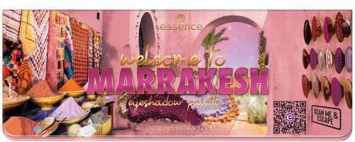 Essence Welcome To Marrakesh Παλέτα με Σκιές Ματιών σε Στερεή Μορφή 13.2gr