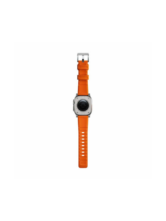 Nomad Rugged Λουράκι Σιλικόνης Πορτοκαλί (Apple Watch 42/44/45mm / 49mm)