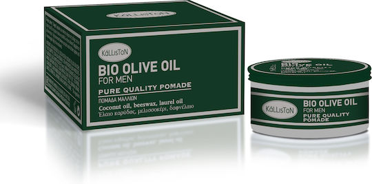 Kalliston Bio Olive Oil Men Pure Quality Pomade για Μεσαίο Κράτημα & Λάμψη 75ml