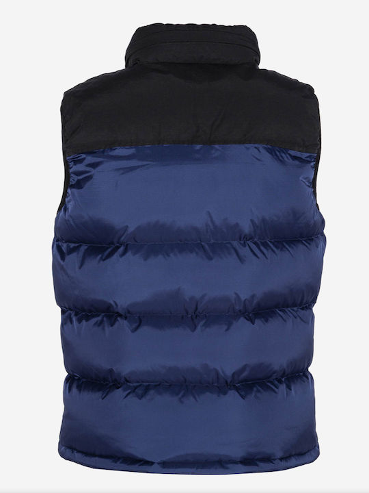 Schott NYC UTAHV Vest Royal Blue