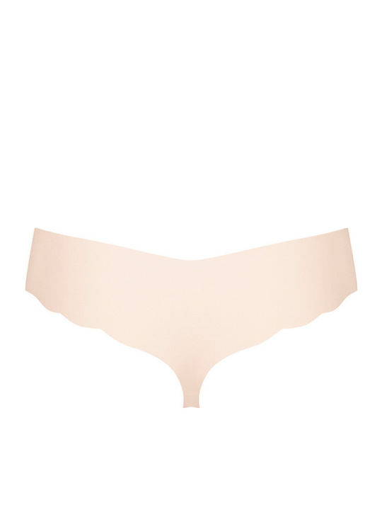 H Hipstring Γυναικεία String 2Pack χωρίς Ραφές Μπεζ