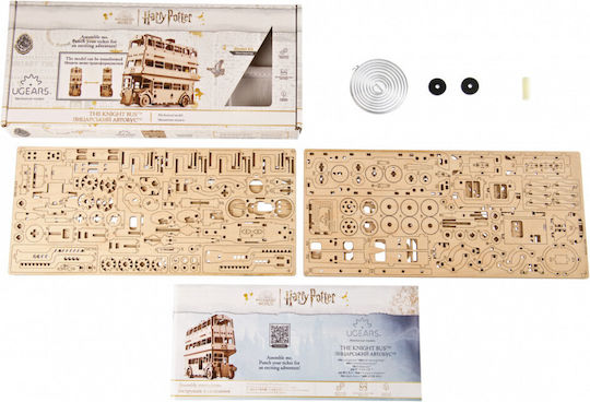 Ugears Παιχνίδι Κατασκευών Ξύλινo Knight Bus