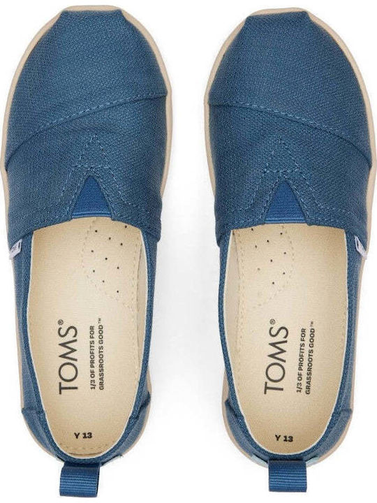 Kids Espradrilles Slip-On Blue Alpargata