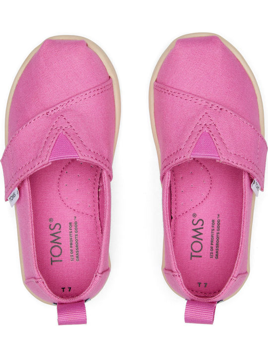 Espadrile pentru Copii cu închidere Hoop & Loop Roz