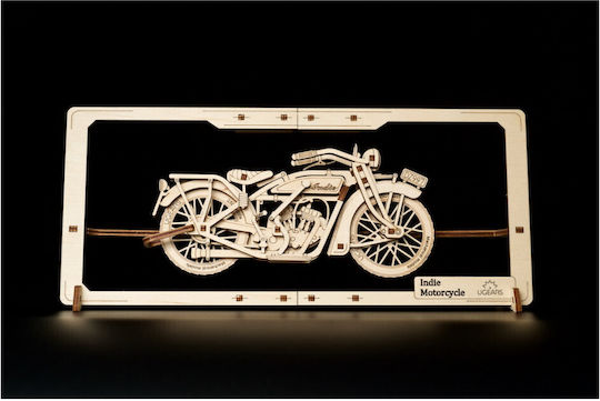 Ugears Wooden Construction Toy Indie Moto