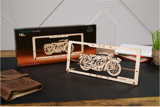 Ugears Wooden Construction Toy Indie Moto