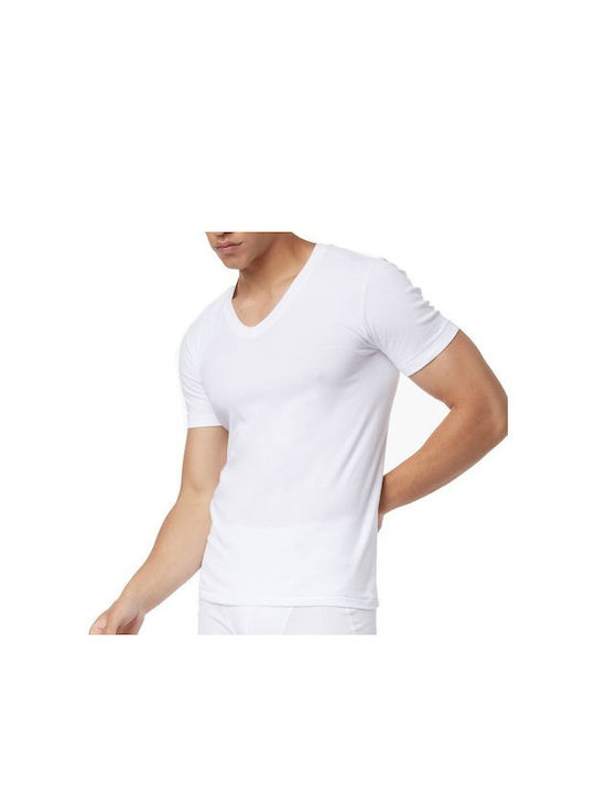 Minerva Men's Sleeveless Undershirts White 2Pack