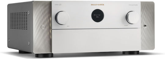 Marantz Cinema 40 Home Cinema Amplifier 4K/8K 9.2 Channels 125W/8Ω 165W/6Ω with HDR and Dolby Atmos Silver