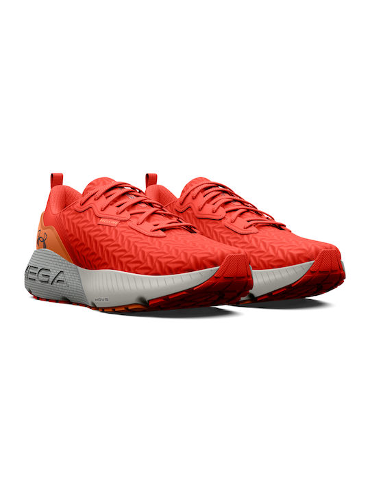 Under Armour Hovr Mega 3 Clone Ανδρικά Running Κόκκινα