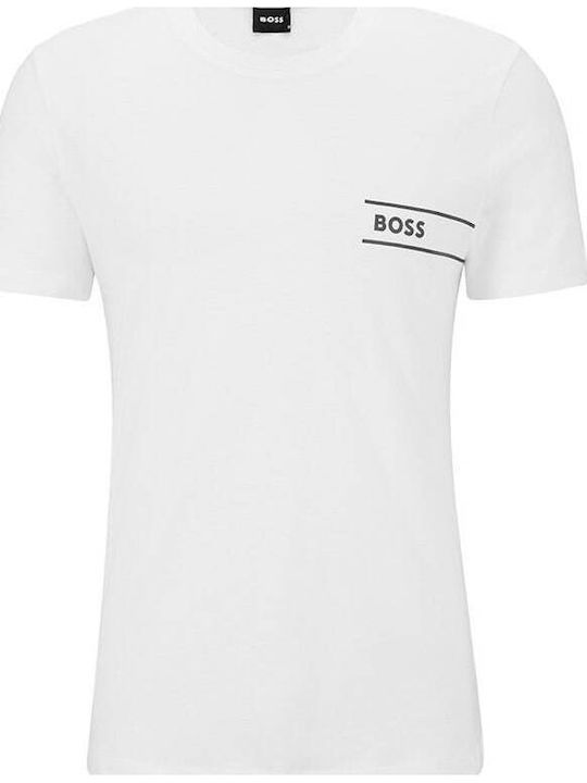 Men's Short Sleeve Undershirt White