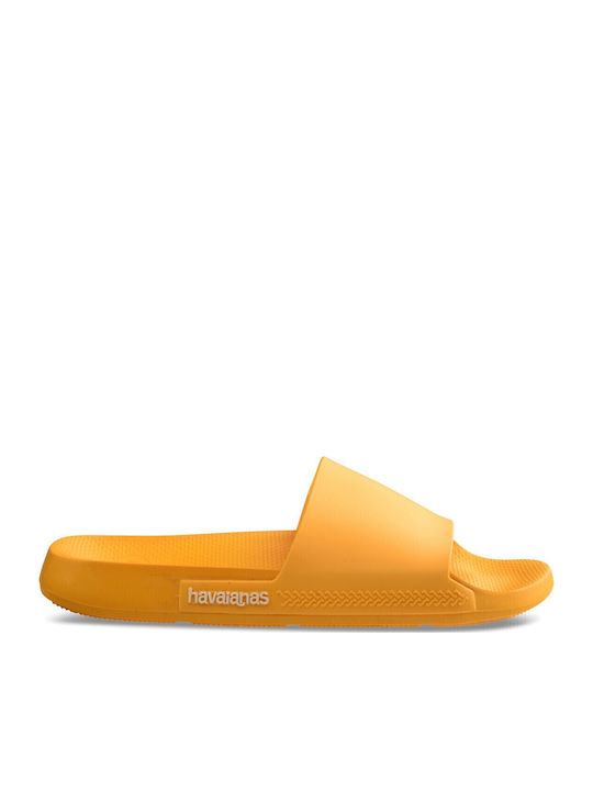 Women's Classic Slides in Yellow Color