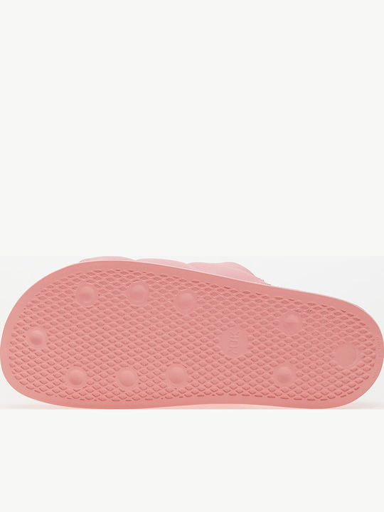 Adilette Essential Super Pop Slides σε Ροζ Χρώμα