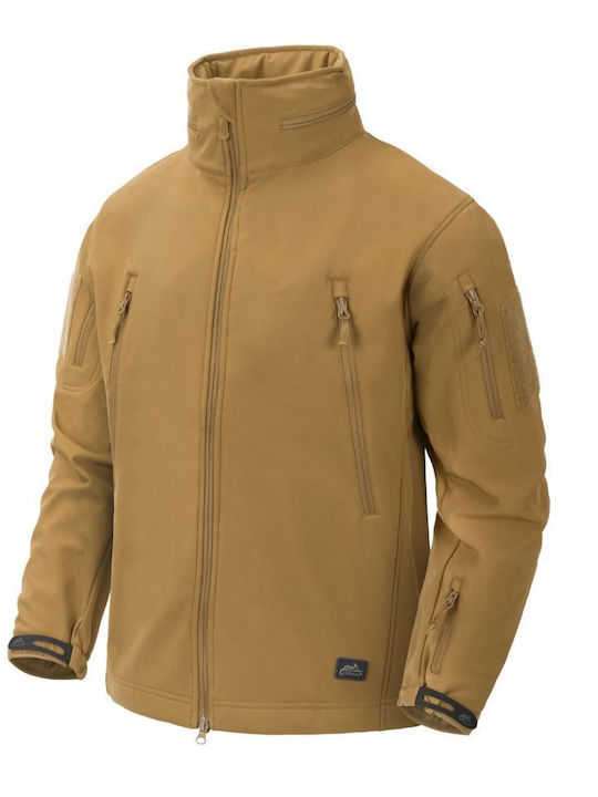 Helikon Tex Gunfighter Shark Skin Hunting Jacket Fleece Coyote