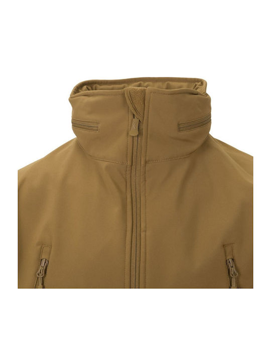Helikon Tex Gunfighter Shark Skin Hunting Jacket Fleece Coyote