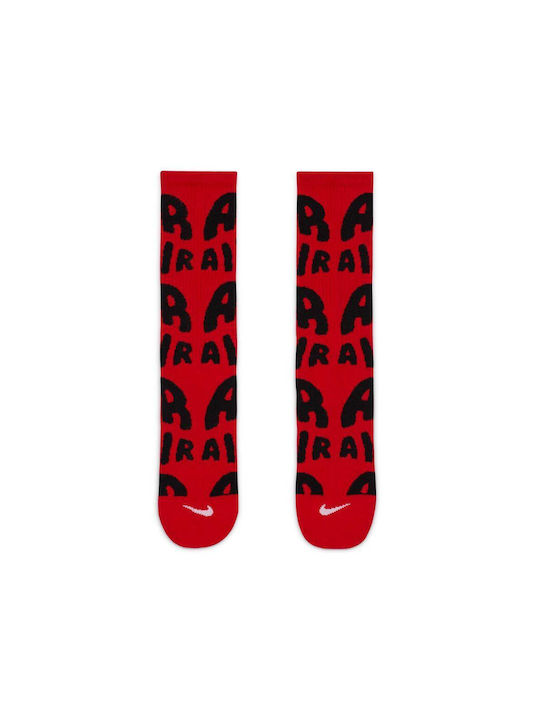 Nike Everyday Essentials Athletic Socks Red 1 Pair